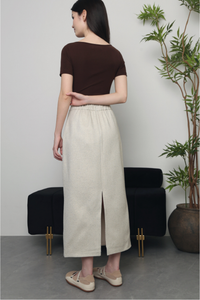 Stardust Shift Skirt Ivory