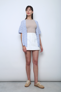Sugarloop Knit Blouse Sky