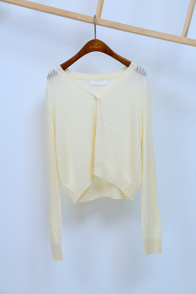Tate Ultra Soft Boxy Knit Cardigan Off-White (Restock)