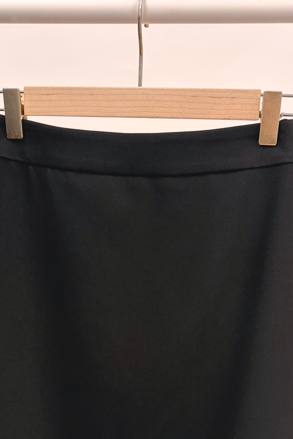 Work to Wine Midi Skirt Black (Backorder)