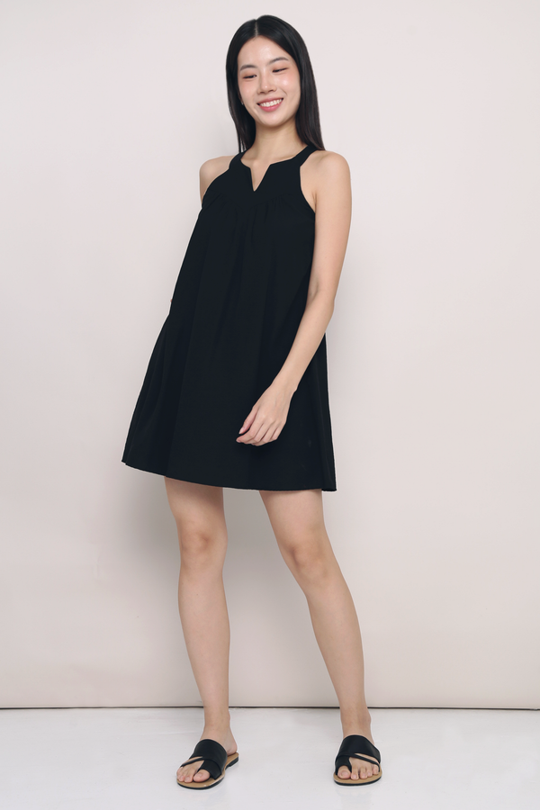 Zen Racerfront Dress Black
