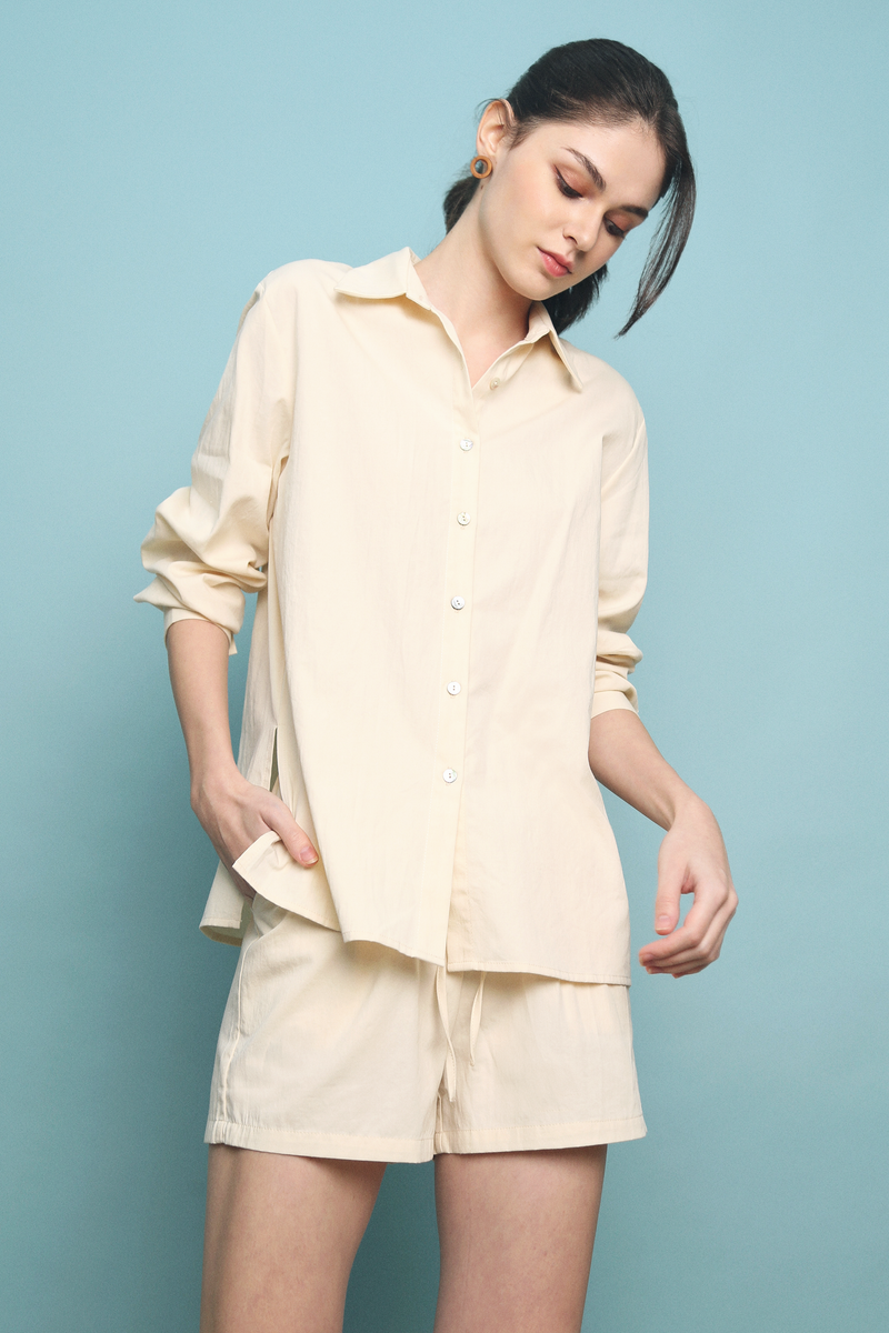 Armin Cotton Shirt Malt