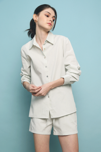 Armin Cotton Shirt Sage
