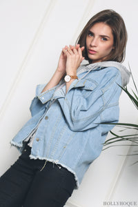 Abhy Hoodie Denim Jacket (Restock)