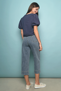 Jensa Hoop Cotton Top Navy