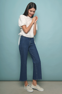 Jensa Hoop Cotton Top White