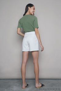 Loki Basic Knit Blouse Jade (Restock)