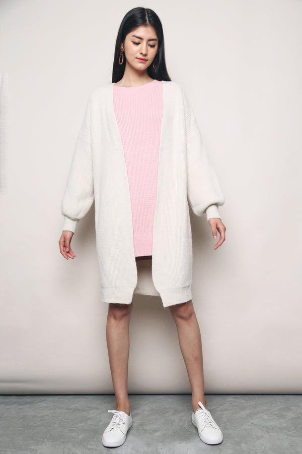 Floy Long Knit Cardigan Malt (Restock)