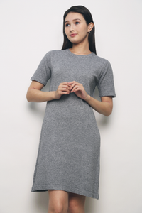 Tannis Knit Dress Grey