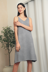 Taylor Knit Dress Grey