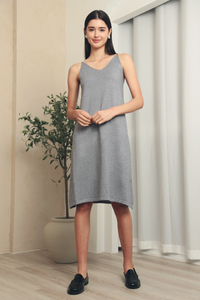 Taylor Knit Dress Grey