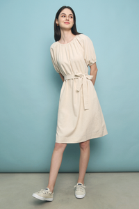 Vendi Multiway Linen Dress Malt