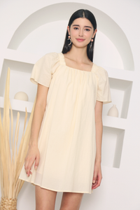 Wiener Square Neck Dress Malt