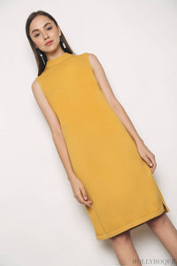 Reynold Slit Knit Dress Sunshine